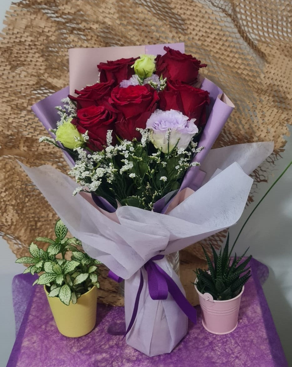 RB007 - Rose Bouquet - Seranading Lavender