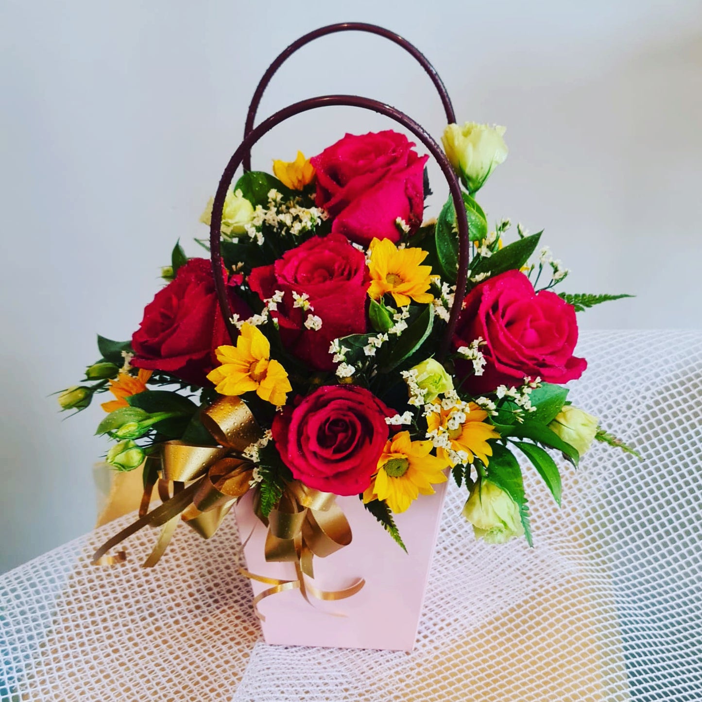 FB006 - Flower Basket - Serenity