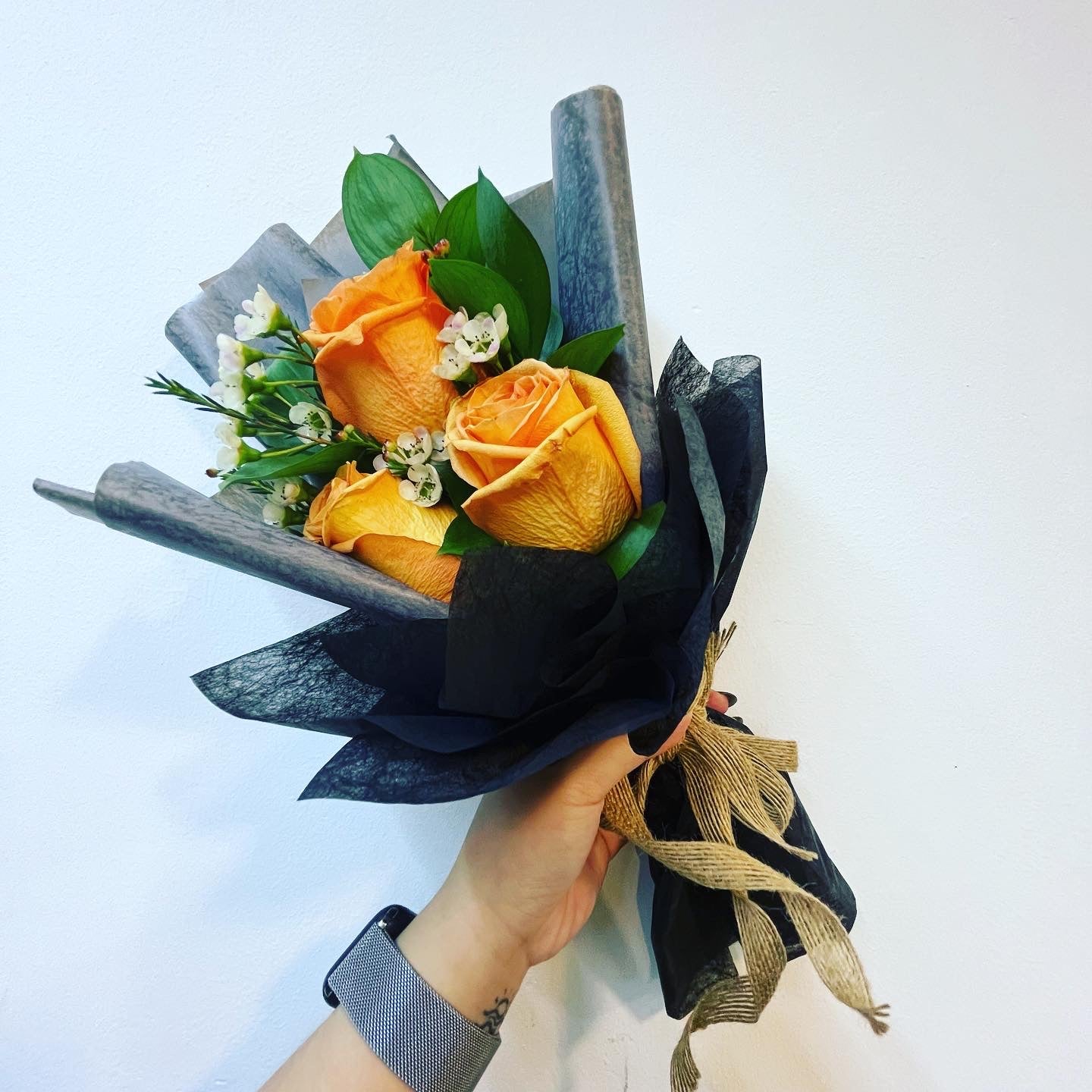 RB001 - Rose Bouquet - Orange Blossom