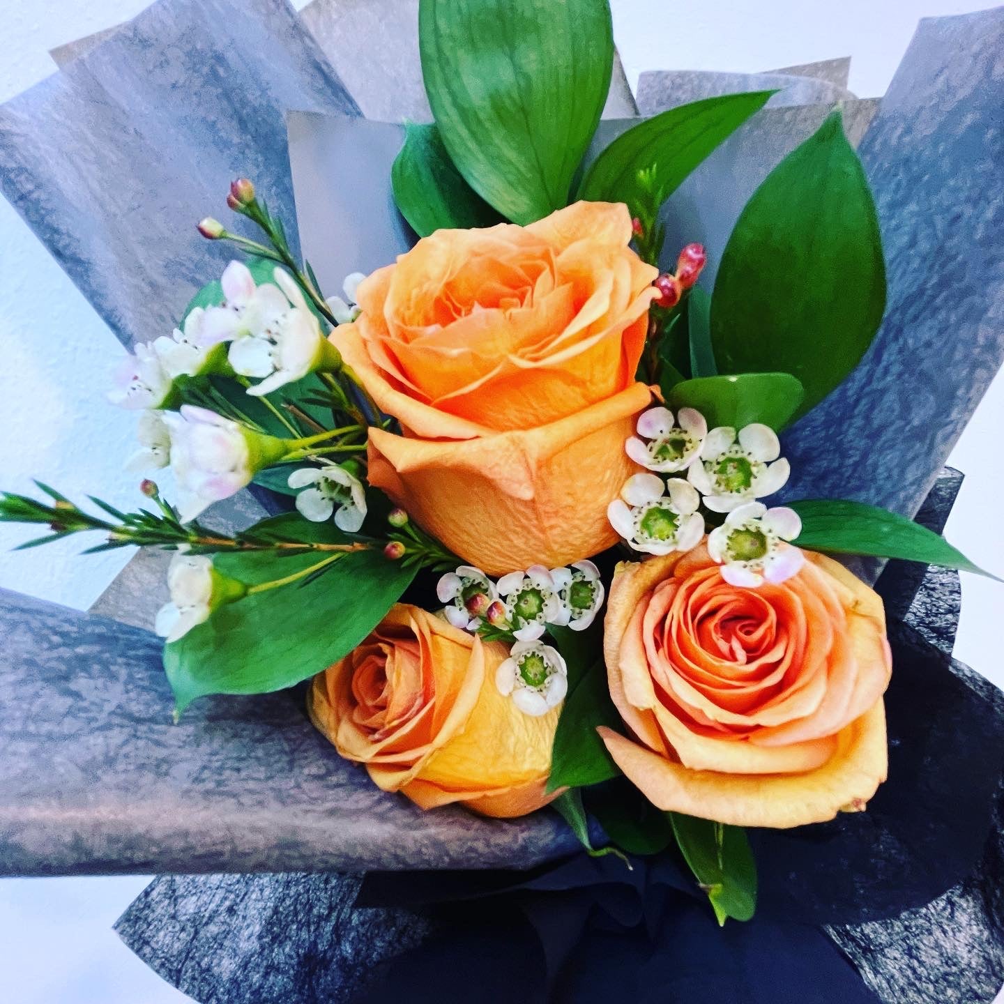 RB001 - Rose Bouquet - Orange Blossom